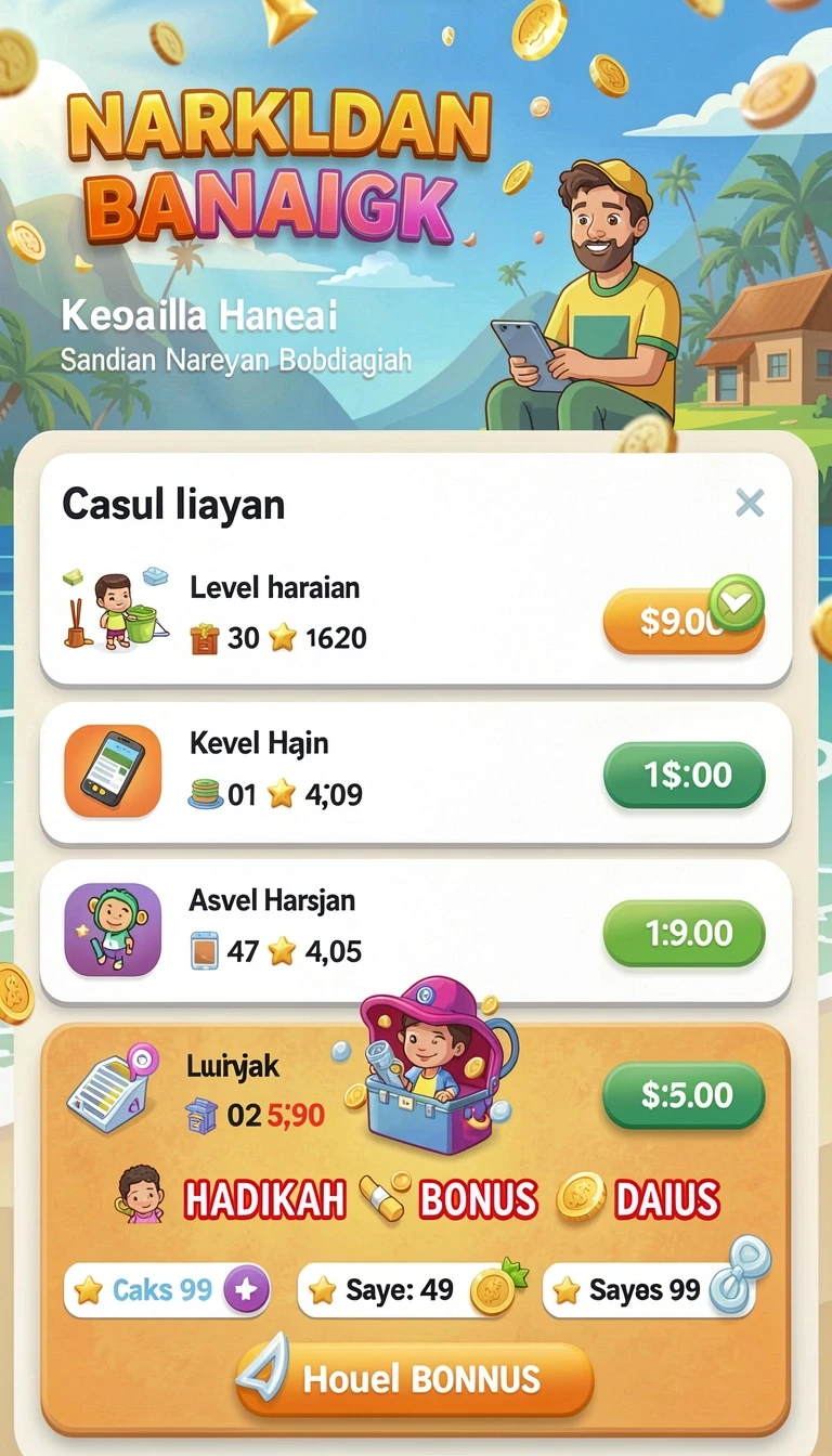 Beragam pilihan permainan menarik dalam aplikasi support App APK Terbaru.